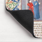 Ausschnitt-Bäume und Ernten Mousepad (Ecke)