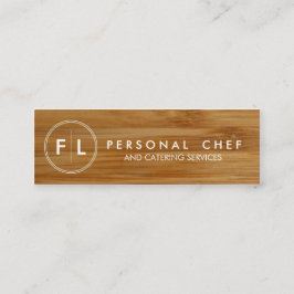 Ausschnitt-Brett-persönliche Mini Visitenkarte