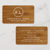 Ausschnitt-Brett-persönliche Visitenkarte (Vorne/Hinten)