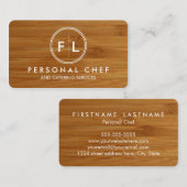 Ausschnitt-Brett-persönliche Visitenkarte (Vorne/Hinten)