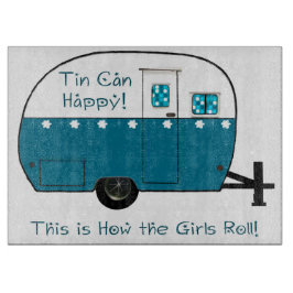 AUSSCHNITT-BRETT | Vintager Camper Schneidebrett