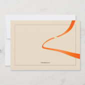 Ausschnitt der Band-Eröffnungs-Mitteilung Einladung (Rückseite)