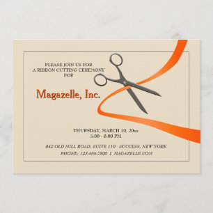 Ausschnitt der Band-Eröffnungs-Mitteilung Einladung