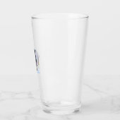 Ausschnitt von Haifischfischen Glas (Links)