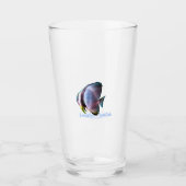 Ausschnitt von Haifischfischen Glas (Vorderseite)