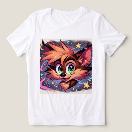 Ausschnitte aus TAZ Tri-Blend Shirt (Design Vorderseite)