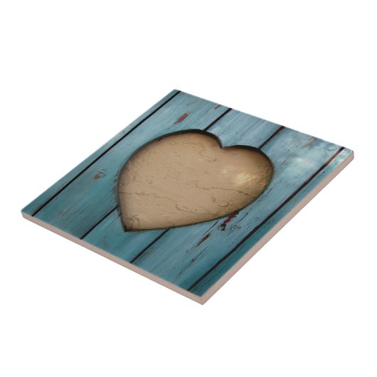 Ausschnittherzform künstlerisch fliese (Seite)