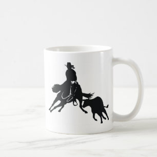 Ausschnittpferd und -kuh kaffeetasse