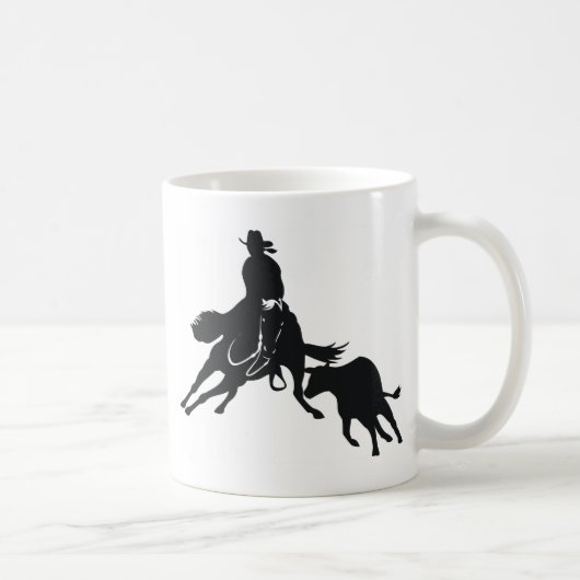 Ausschnittpferd und -kuh kaffeetasse (Rechts)
