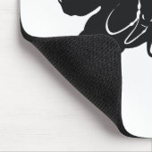 Ausschnittpferd und -kuh mousepad (Ecke)
