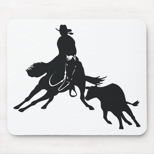 Ausschnittpferd und -kuh mousepad (Vorne)