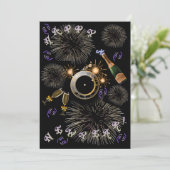 Ausschöpfung der Einladungen für die Neujahrszeit (Stehend Vorderseite)