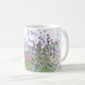 Ausschreibende Blume Kaffeetasse (VorderseiteRechts)