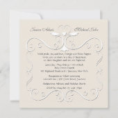 Ausschreibung Herz religiöse Einladung individuell (Vorderseite)