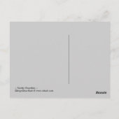 Ausschreibungsschutz - Postkarte (Rückseite)