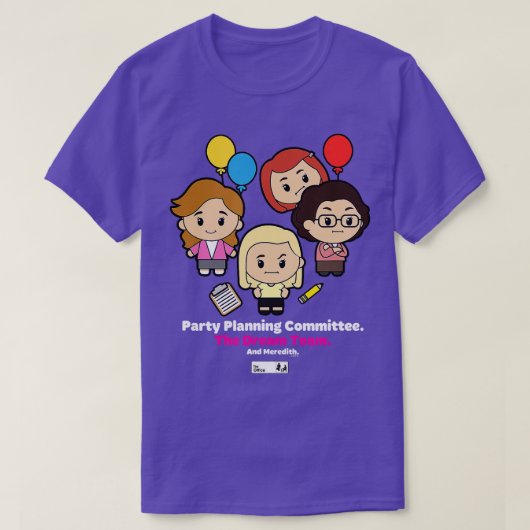 Ausschuss für die Planung des Niedlichen Party des T-Shirt (Design vorne)