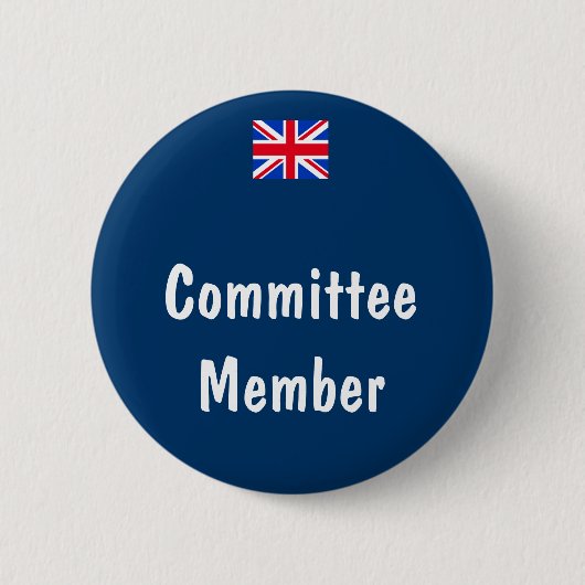 Ausschussmitglied Button (Vorderseite)