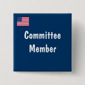 Ausschussmitglied Button (Vorderseite)