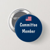Ausschussmitglied Button (Vorne & Hinten)