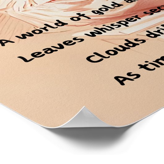 Aussehen des Fensters Poster (Ecke)