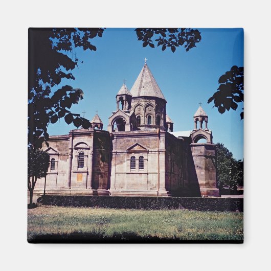 Außen der Kathedrale Etchmiadzin Magnet (Vorne)