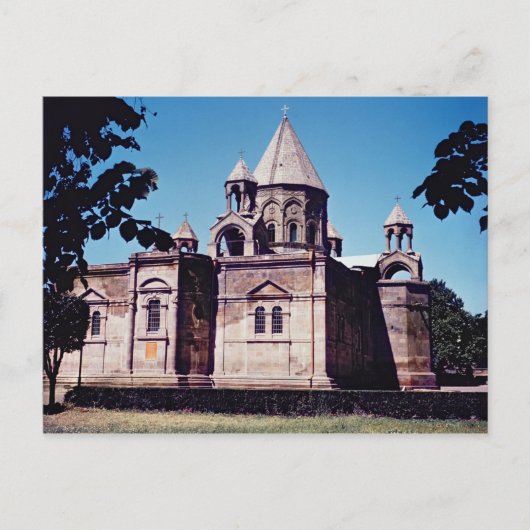 Außen der Kathedrale Etchmiadzin Postkarte (Vorderseite)