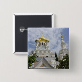 Außen der Kathedrale St. Alexander Nevsky Button (Vorne & Hinten)