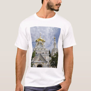 Außen der Kathedrale St. Alexander Nevsky T-Shirt