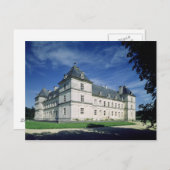 Außen des Schlosses, Baujahr 1546 Postkarte (Vorne/Hinten)