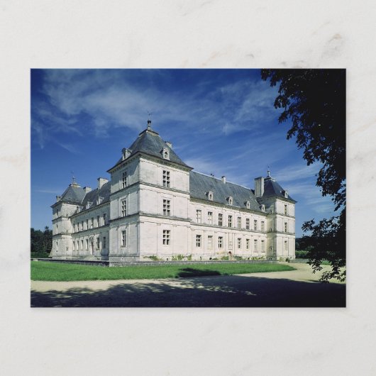 Außen des Schlosses, Baujahr 1546 Postkarte (Vorderseite)