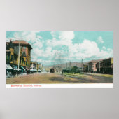Außenansicht Berkeley StationBerkeley, CA Poster (Vorne)
