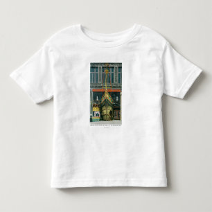 Außenansicht Bernsteins der Fisch-Grotte an Kleinkind T-shirt