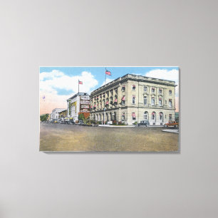 Außenansicht Bundesstaatliches Bldg, Hauptstadt Th Leinwanddruck