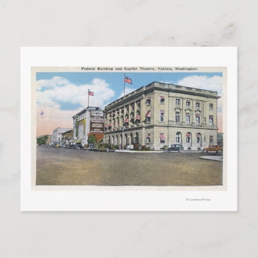 Außenansicht Bundesstaatliches Bldg, Hauptstadt Th Postkarte (Vorderseite)