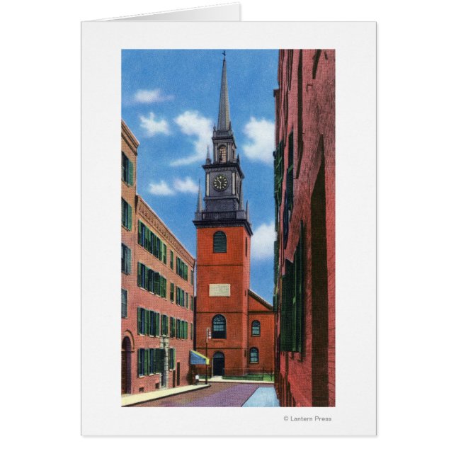 Außenansicht der alten Nordkirche (Vorne)