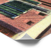 Außenansicht der alten Nordkirche Poster (Ecke)