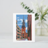 Außenansicht der alten Nordkirche Postkarte (Stehend Vorderseite)