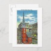 Außenansicht der alten Südkirche Postkarte (Vorne/Hinten)