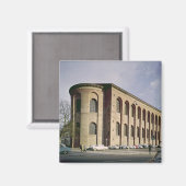 Außenansicht der Aula Palatina, Baujahr c.310 Magnet (Vorderseite/Rückseite)