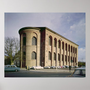 Außenansicht der Aula Palatina, Baujahr c.310 Poster