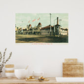 Außenansicht der Bäder (Los Banos) Poster (Küche)