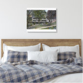 Außenansicht der Bald Head Cliffs Farm House Leinwanddruck (Insitu (Schlafzimmer))