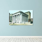 Außenansicht der Bank von Kalifornien Leinwanddruck (Insitu (Holzboden))