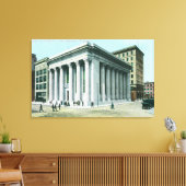 Außenansicht der Bank von Kalifornien Leinwanddruck (Insitu (Wohnzimmer))