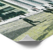 Außenansicht der Bank von Kalifornien Poster (Ecke)