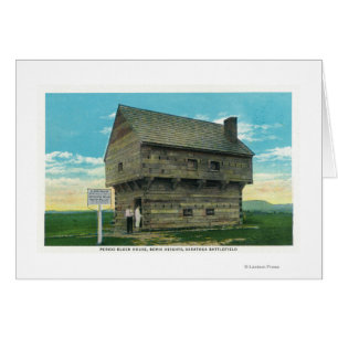 Außenansicht der Blockhaus-Periode
