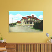 Außenansicht der Bretton-Arms Leinwanddruck (Insitu (Wohnzimmer))