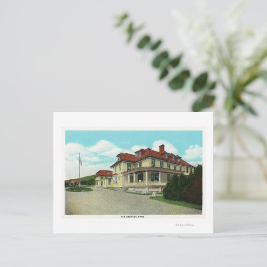 Außenansicht der Bretton-Arms Postkarte (Stehend Vorderseite)