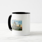 Außenansicht der Christlichen Wissenschaftskirche Tasse (Vorderseite Links)