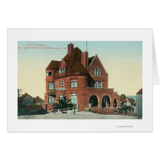 Außenansicht der Crocker-Residenz (Vorderseite (Horizontal))